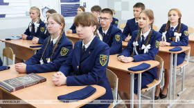 Прававы клас "Юны пракурор" адкрылі ў Віцебскай школе