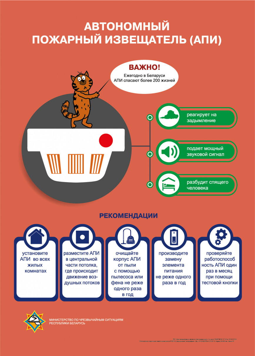 Исправный извещатель спасет жизнь