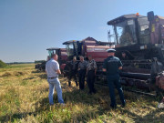 Сохранить урожай и технику