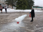 Браслав. Сотрудникам автотранспортного предприятия о вопросах пожарной безопасности