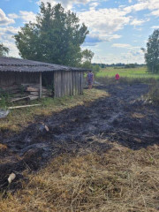 В Браславском районе пенсионер получил ожоги, решив "прибраться" на участке с помощью огня