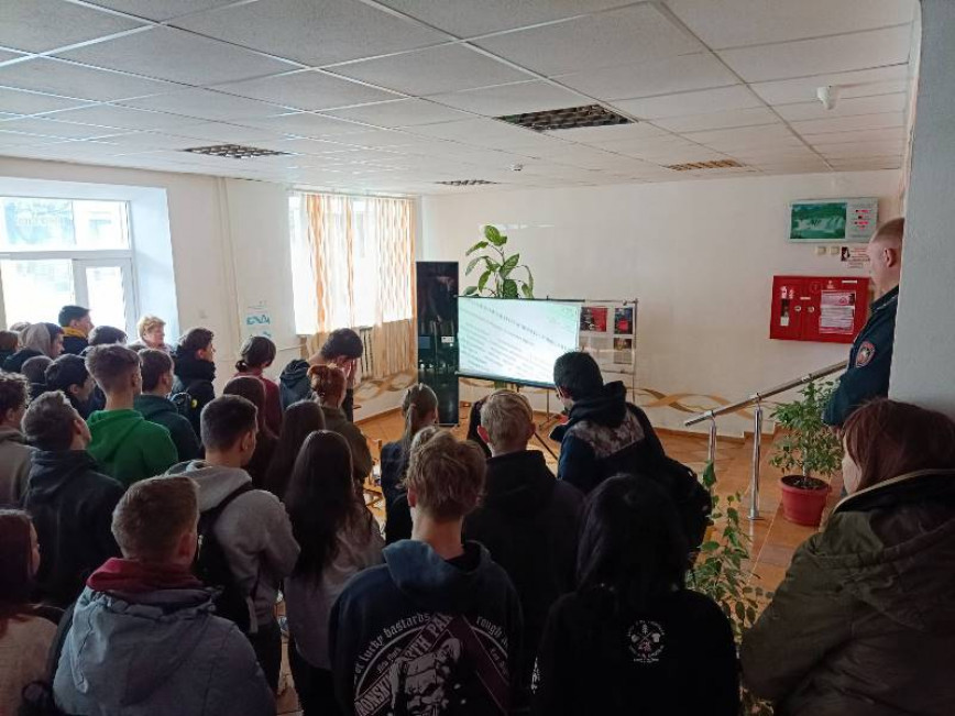 Браслав. Жильцам общежитий про действия при сигнале «Внимание всем»