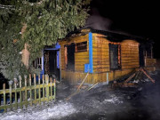 Очередной пожар в Браславском районе