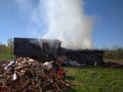 Пожар в Браславском районе